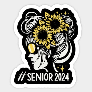 Senior 2024 SUNFLOWERS Sticker